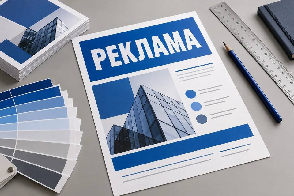 Дизайн рекламы — визуализация