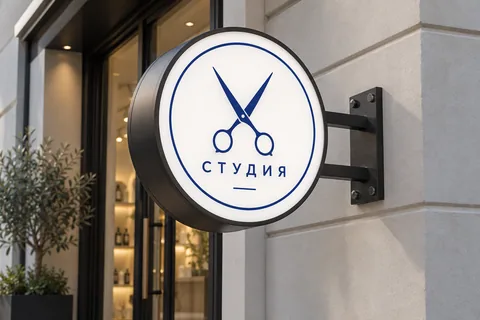 Консольный знак салона