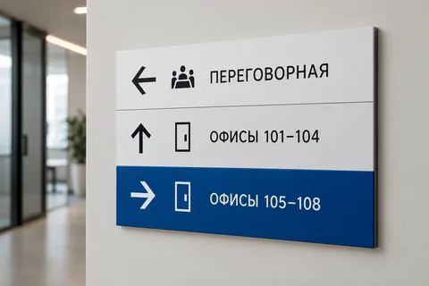 Навигация для офиса — визуализация
