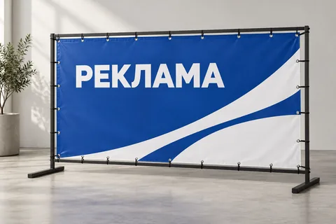 Баннер в раме